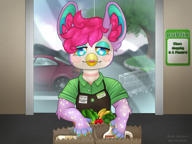 shaded + semi-complex backround