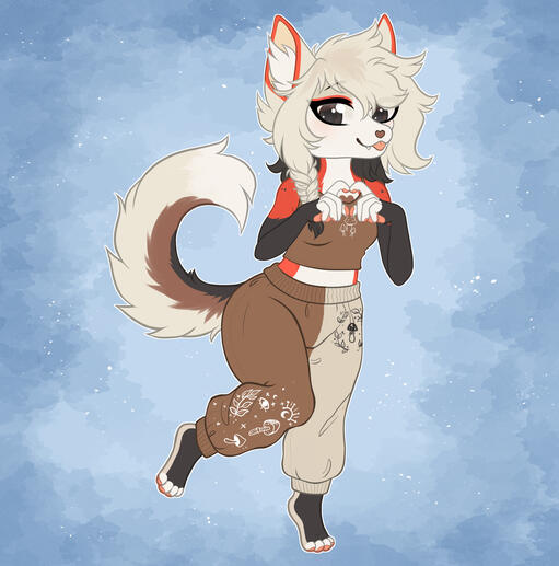 flatcolored chibi + basic bg