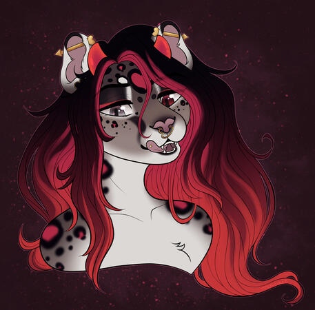 flatcolor bust + basic bg