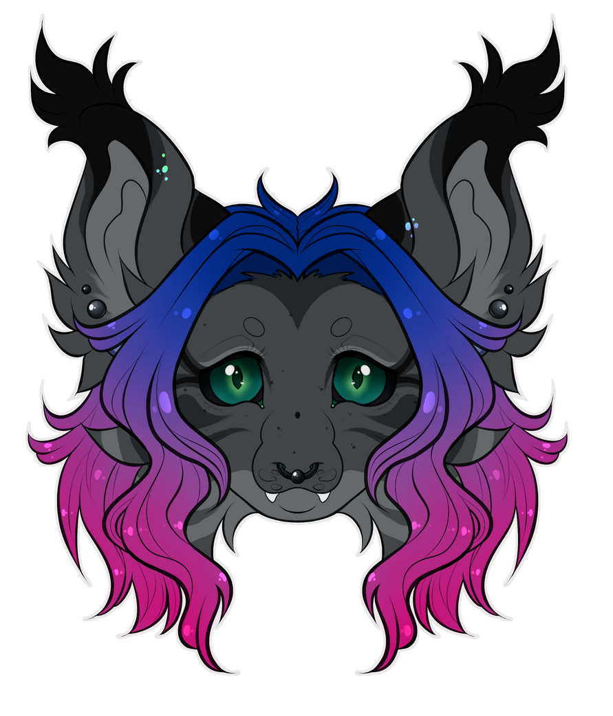 symmetrical headshot